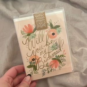 rifle paper bridesmaid cards